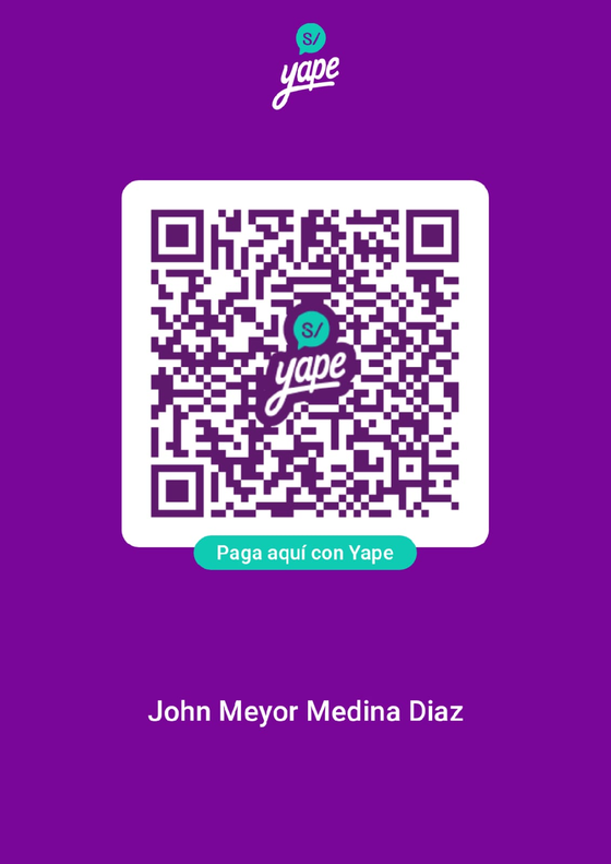 QR de Yape de John Meyor Medina Díaz